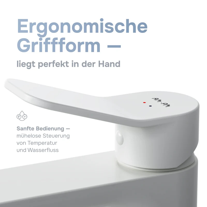 Waschtischarmatur X-Joy, Weiß – FXA02133