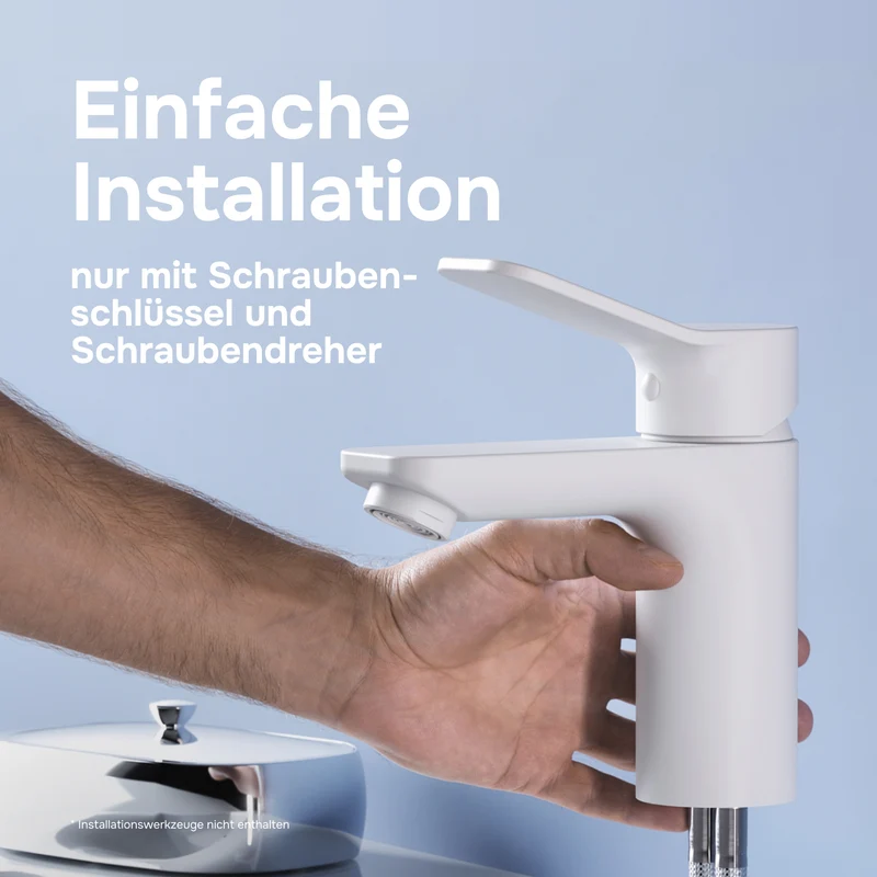 Waschtischarmatur X-Joy, Weiß – FXA02133