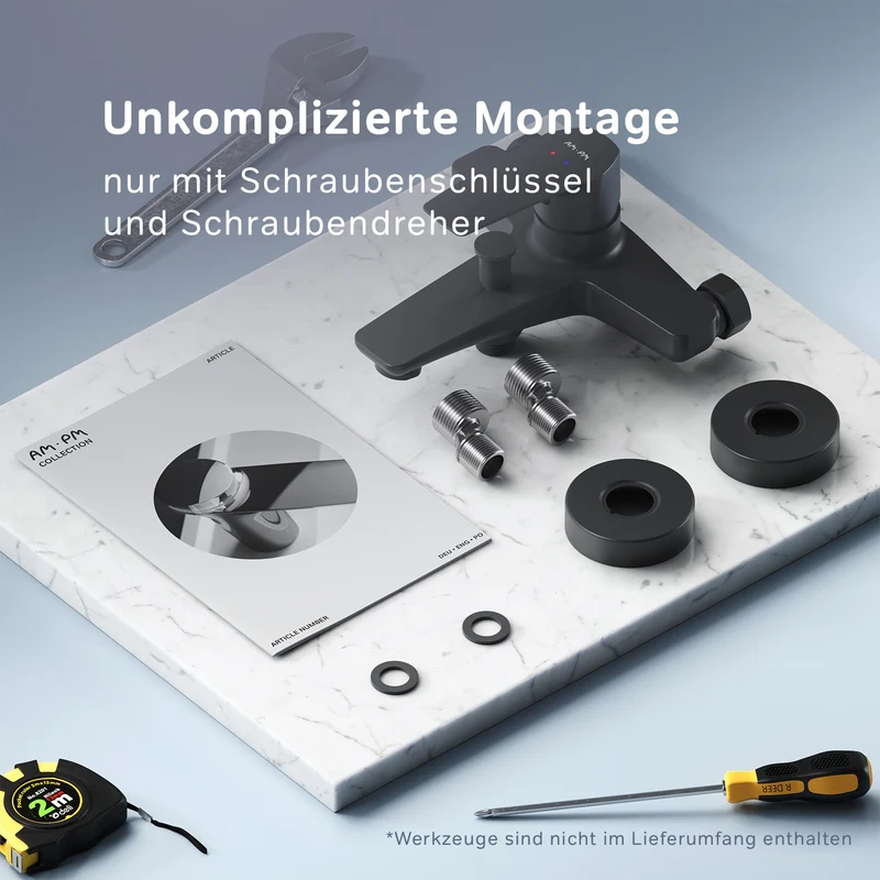 Wannenarmatur Gem, Schwarz – FGA10022