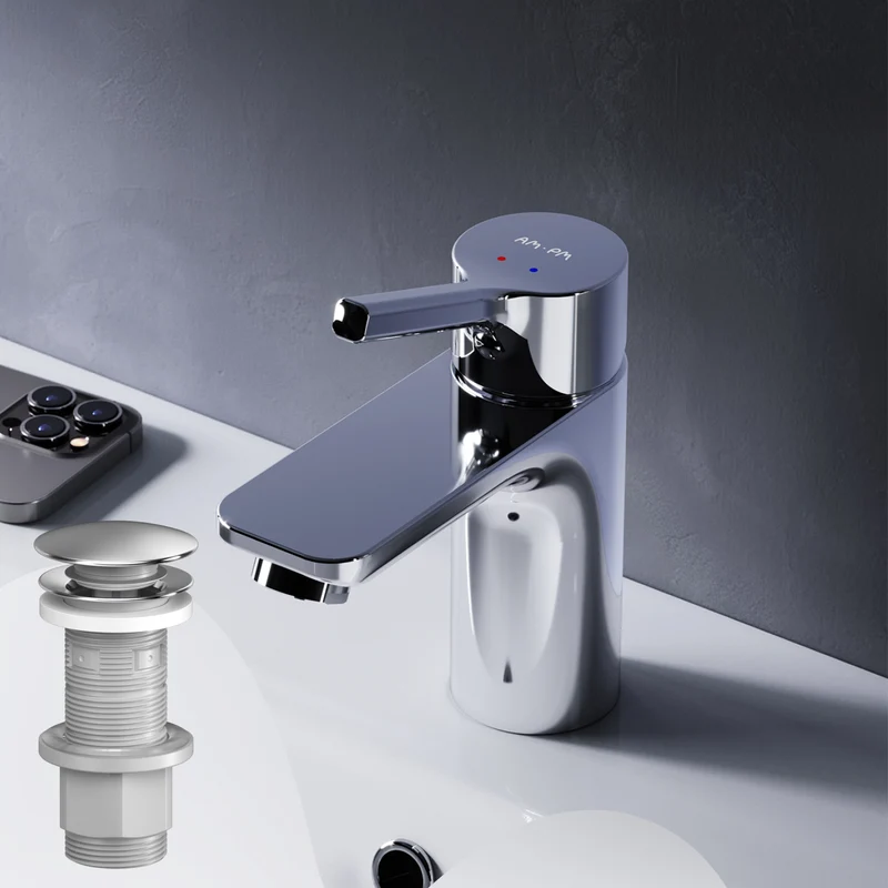 Waschtischarmatur X-Joy S mit Klick-Ablaufgarnitur – FXB82100