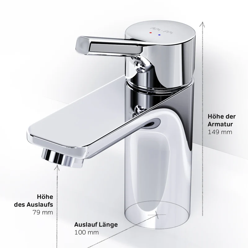 Waschtischarmatur X-Joy S mit Klick-Ablaufgarnitur – FXB82100