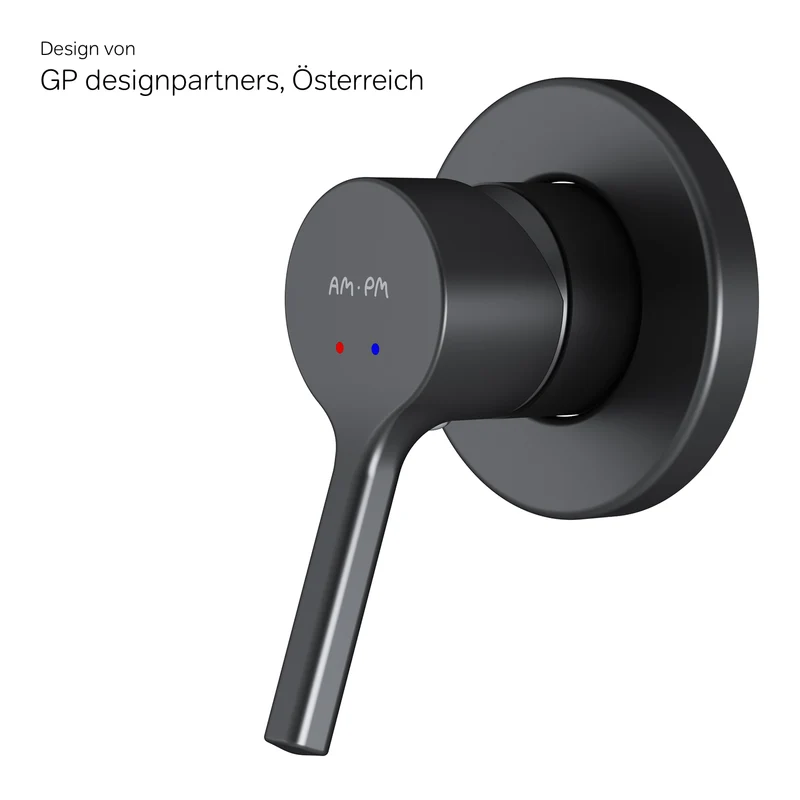 Unterputz-Duscharmatur X-Joy S, Schwarz – FXB65022