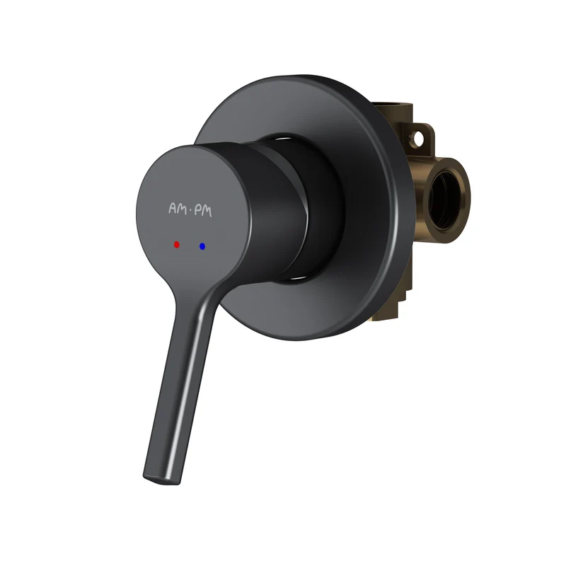 Unterputz-Duscharmatur X-Joy S, Schwarz – FXB65022
