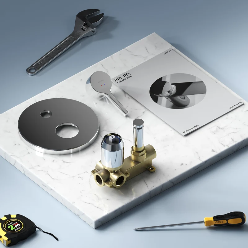 Unterputz-Wannenarmatur X-Joy S für Wandmontage – FXB45000