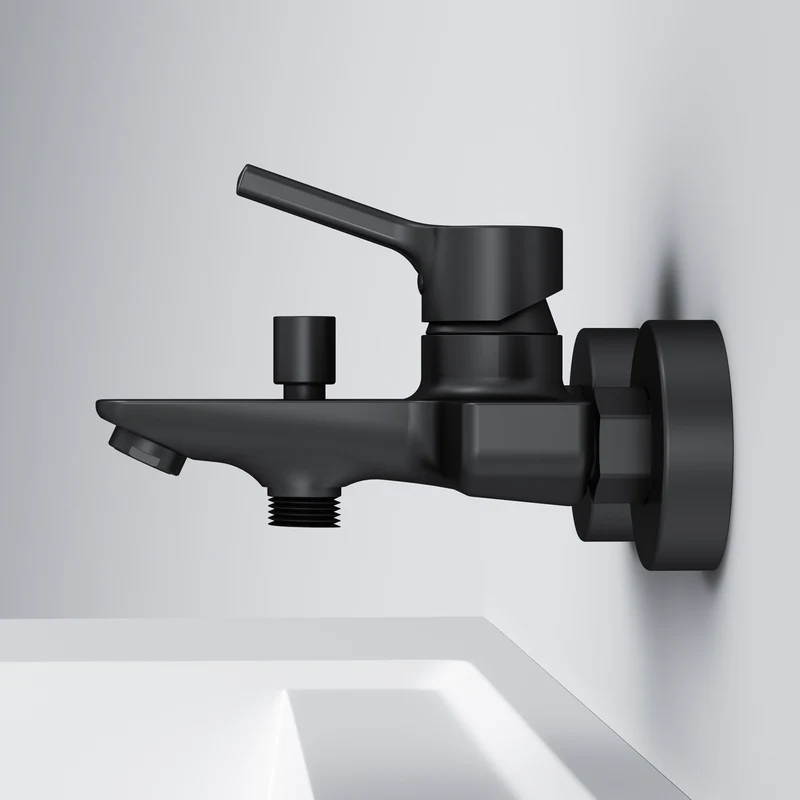 Wannenarmatur X-Joy S, Schwarz – FXB10022