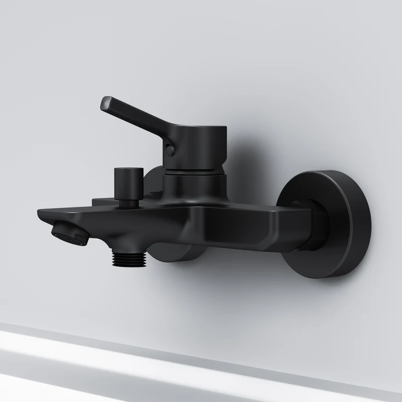 Wannenarmatur X-Joy S, Schwarz – FXB10022