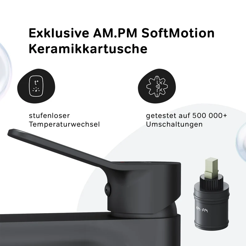 Hohe Waschtischarmatur X-Joy, Schwarz – FXA92022