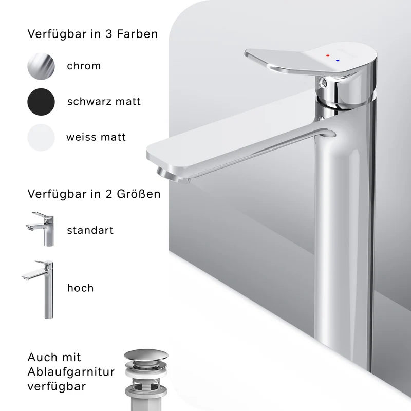 Hohe Waschtischarmatur X-Joy – FXA92000