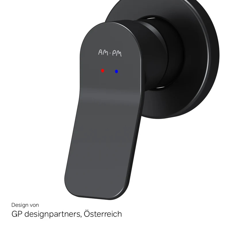 Unterputz-Duscharmatur X-Joy, Schwarz – FXA65022