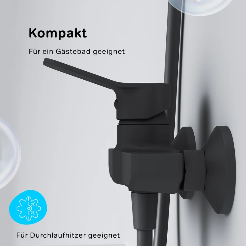 Duscharmatur X-Joy, Schwarz – FXA20022
