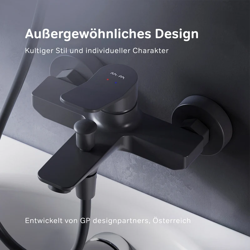 Wannenarmatur X-Joy, Schwarz – FXA10022