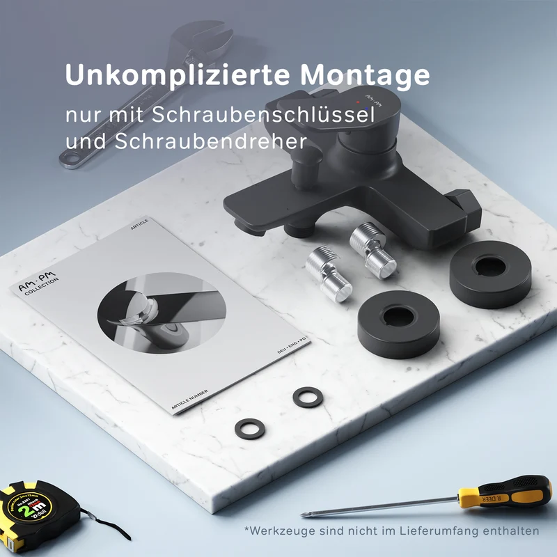 Wannenarmatur X-Joy, Schwarz – FXA10022