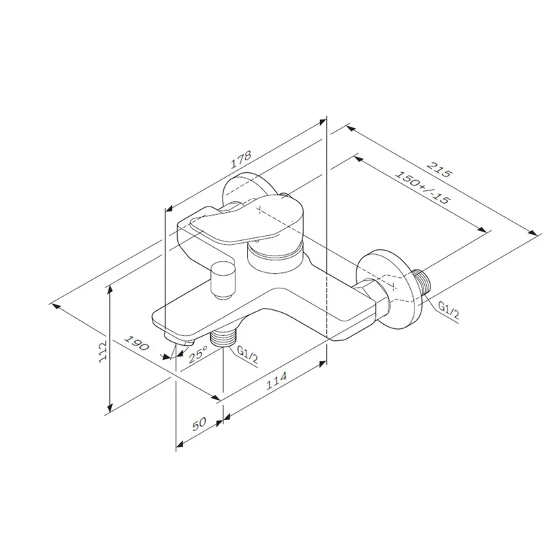 Wannenarmatur X-Joy – FXA10000