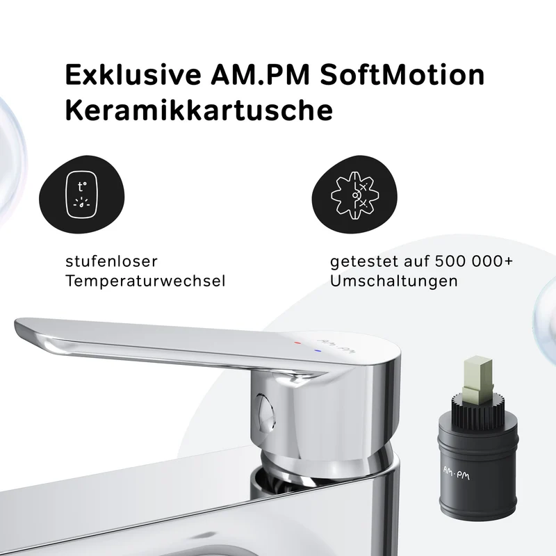 Hohe Waschtischarmatur Hit mit Klick-Ablaufgarnitur – FTA92200
