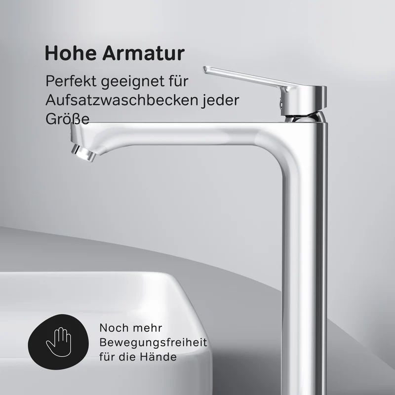 Hohe Waschtischarmatur Hit – FTA92000