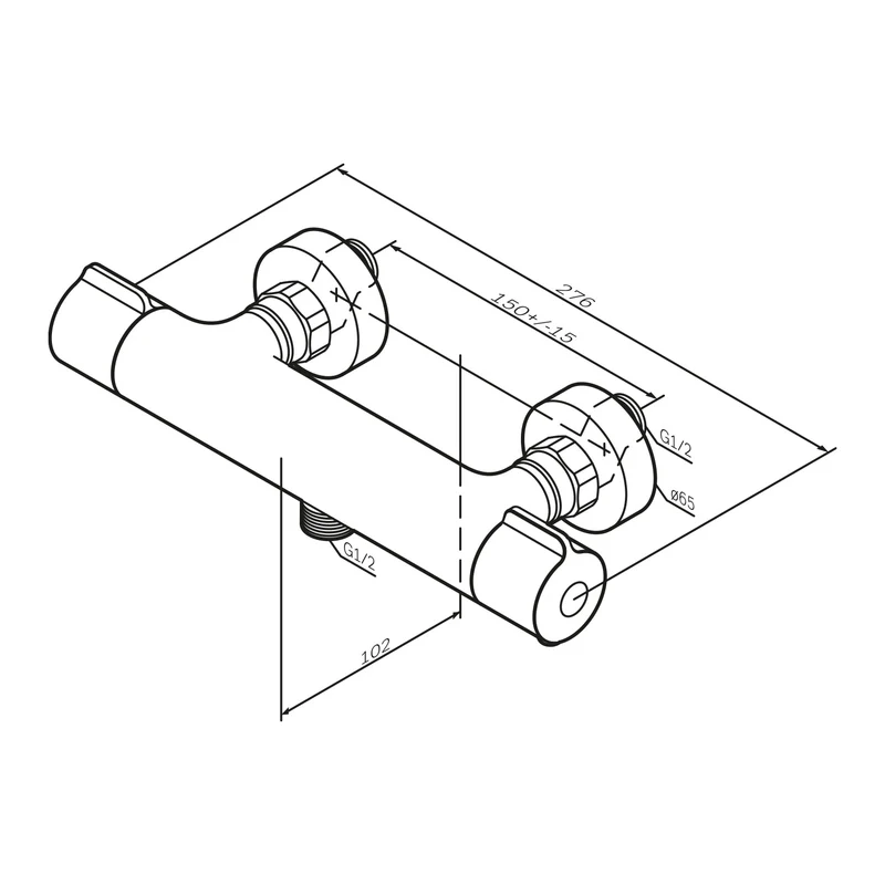 Duschthermostat Gem – FGA40000