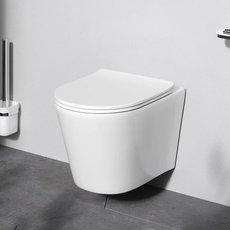 Wand-WC Spike AquaSpin spülrandlos mit WC-Sitz – CPA1900SC
