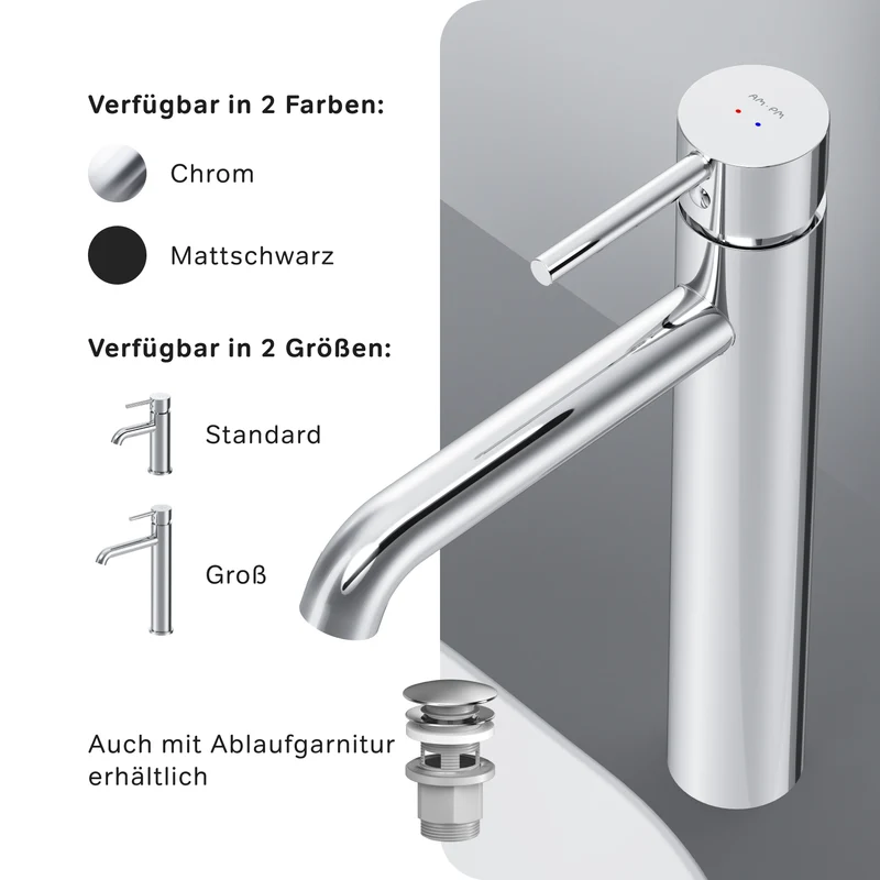 Hohe Waschtischarmatur Spike – FPA92000