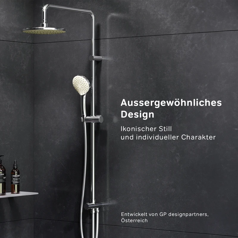 Duschsystem Gem mit Regendusche – F0790000