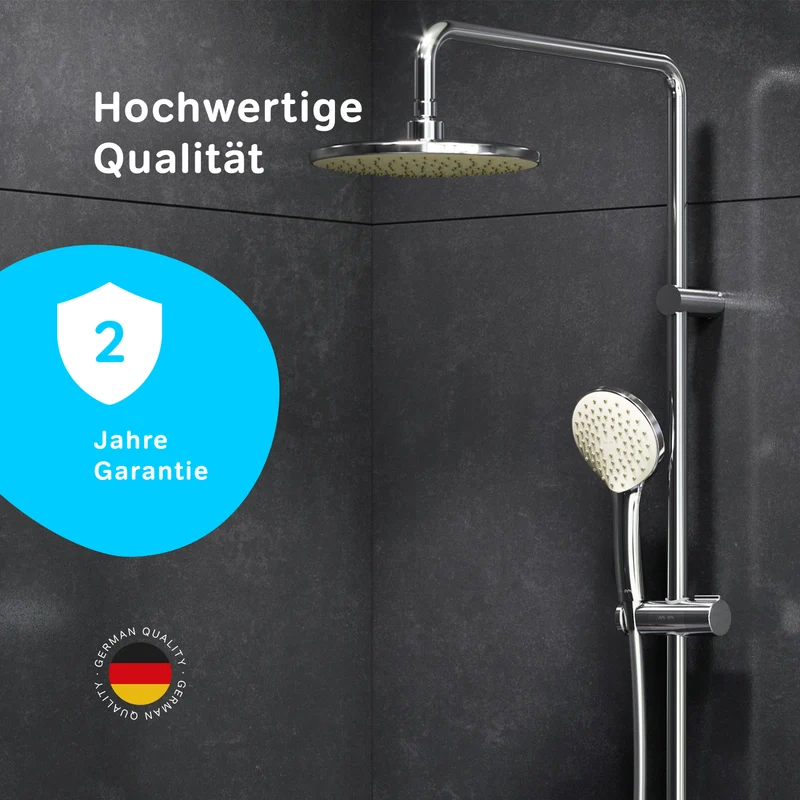 Duschsystem Gem mit Regendusche – F0790000