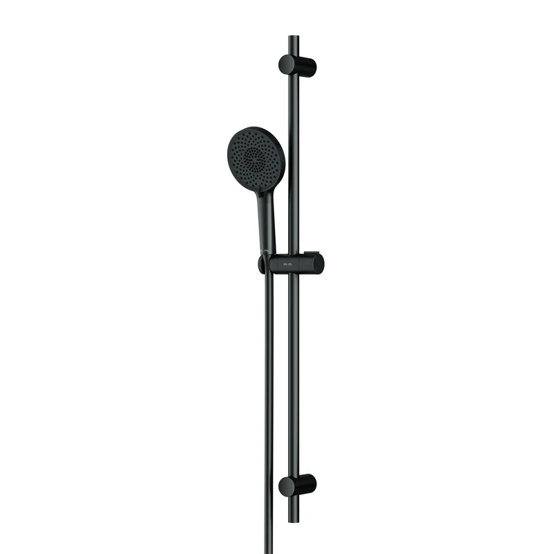 DuschSet X-Joy Brausegarnitur Stangenbrause-Set, Schwarz – F01XA022