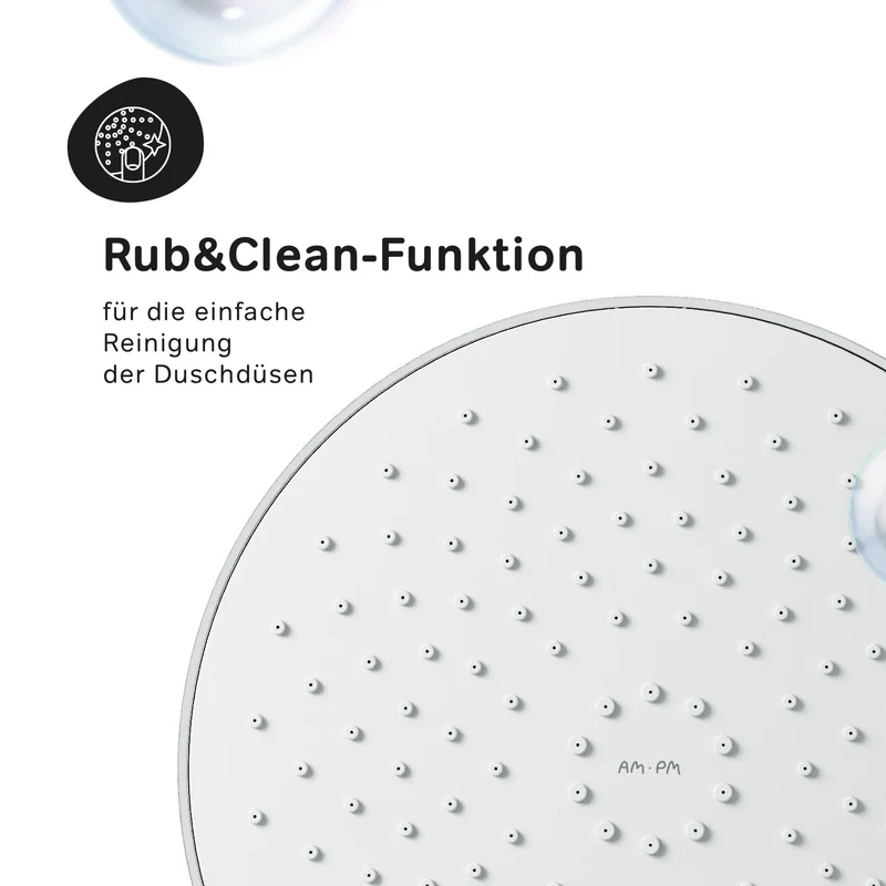 Duschsystem X-Joy mit Thermostat und Regendusche – F07XA400