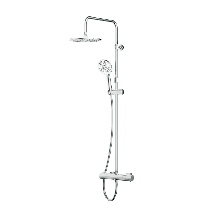Duschsystem X-Joy mit Thermostat und Regendusche – F07XA400