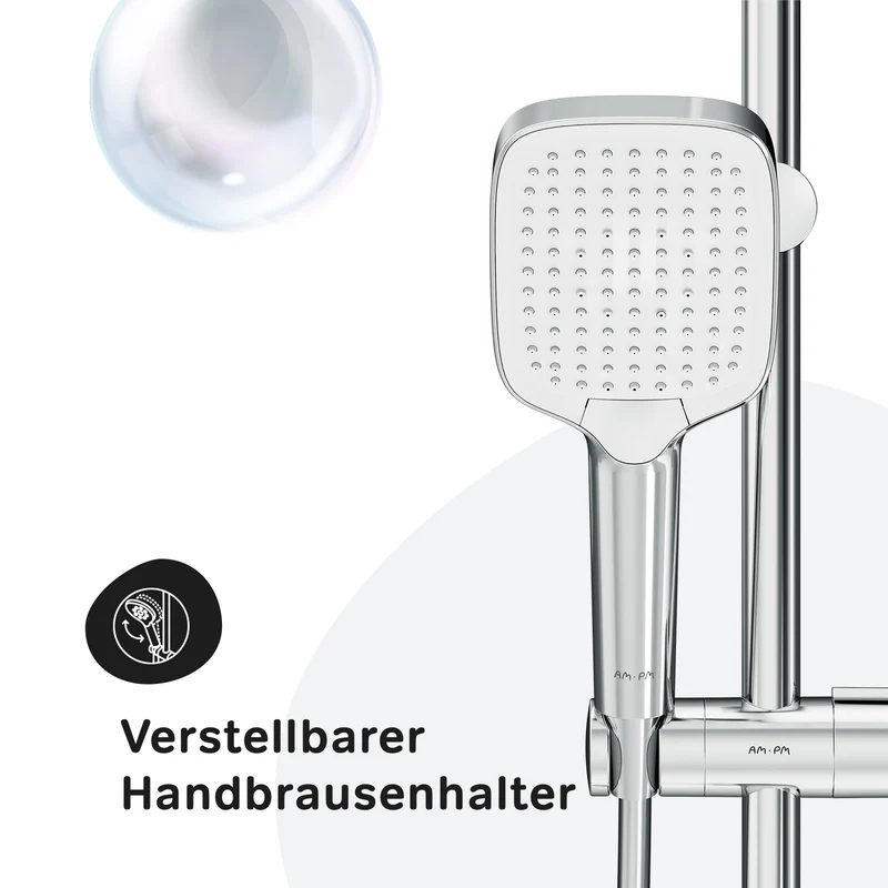 Duschsystem Func mit Regendusche – F07FA000