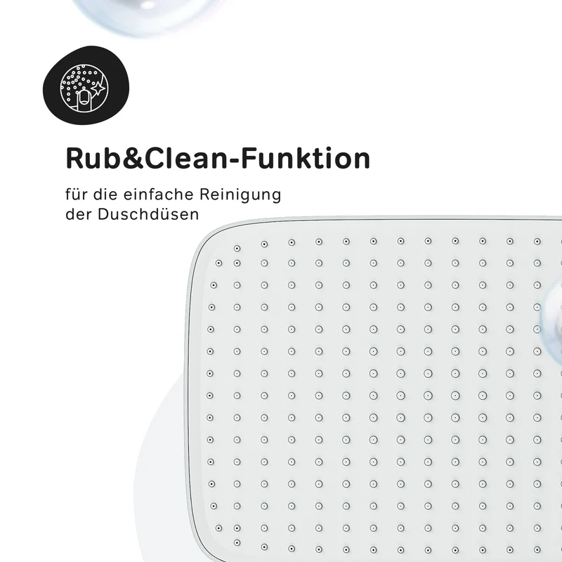 Duschsystem Func mit Regendusche – F07FA000