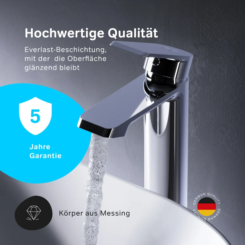 Hohe Waschtischarmatur Flash – FNA91000