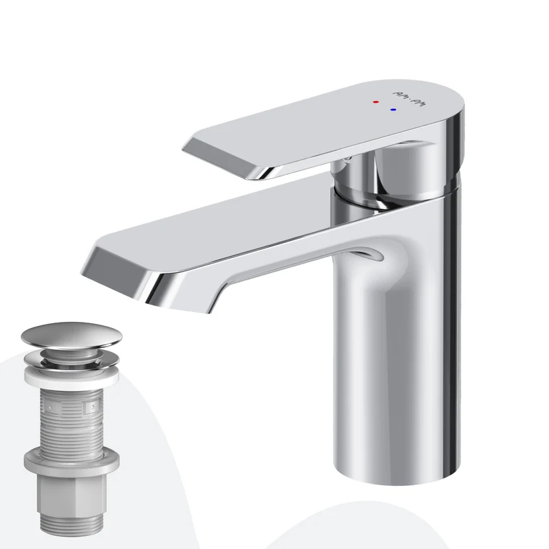 Waschtischarmatur Flash mit Klick-Ablaufgarnitur – FNA82100