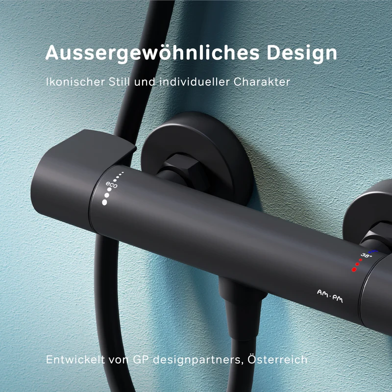 Duschthermostat X-Joy, Schwarz – FXA40022