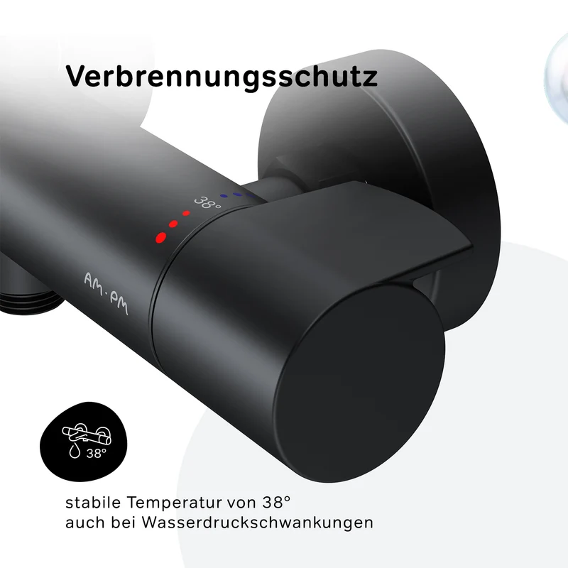 Duschthermostat X-Joy, Schwarz – FXA40022
