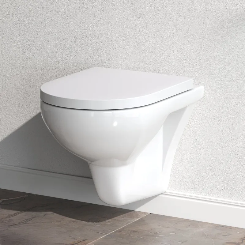 Wand-WC Hit spülrandlos mit WC-Sitz – CTA1700SC