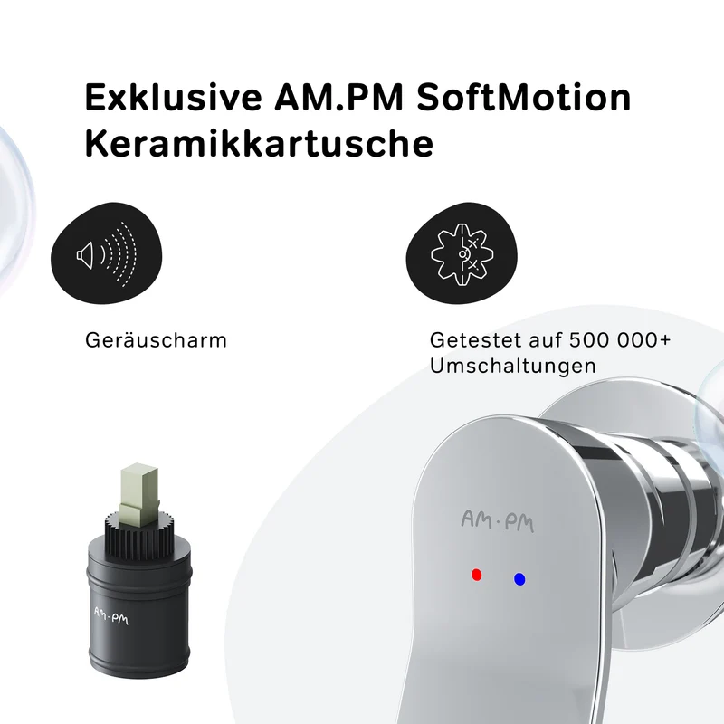 Unterputz-Waschtischarmatur X-Joy für Wandmontage – FXA72600