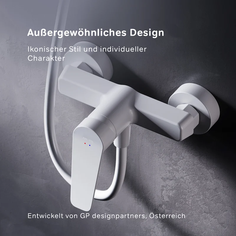 Duscharmatur Hit, Weiß – FTA20033