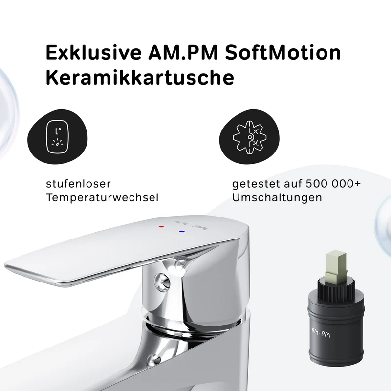 Waschtischarmatur Gem mit Klick-Ablaufgarnitur – FGA82100