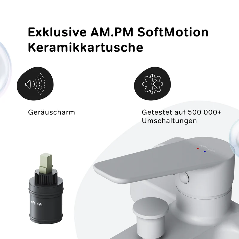 Wannenarmatur Hit, Weiß – FTA10033