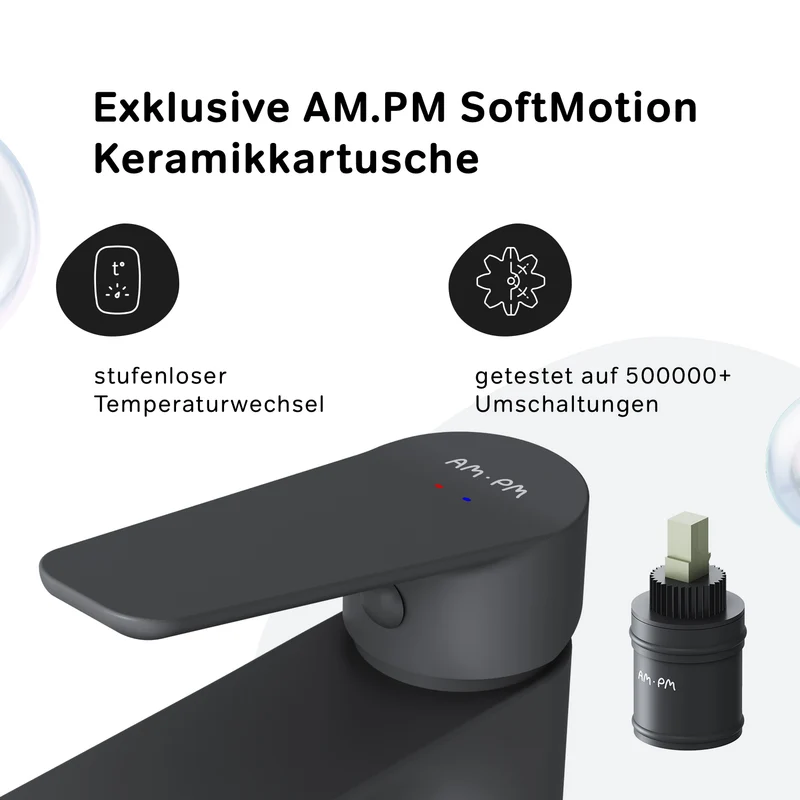 Hohe Waschtischarmatur Hit, Schwarz – FTA92022