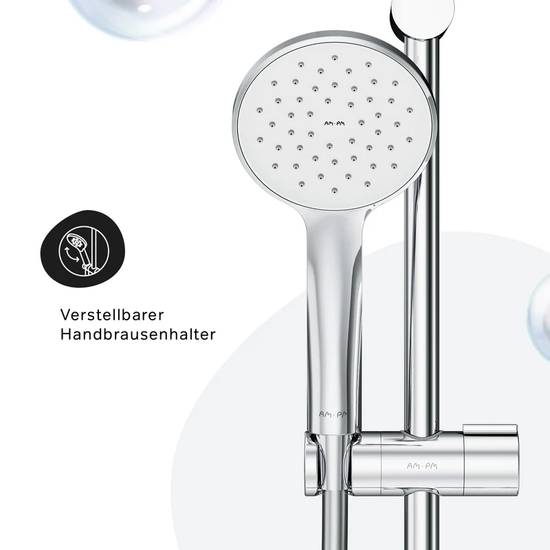 Armaturen-Set Hit mit Duschthermostat und Duschset – F408TA46