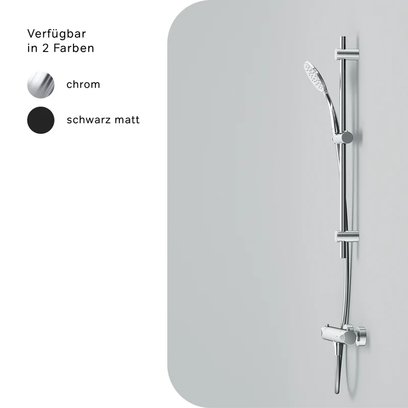 Armaturen-Set Hit mit Duschthermostat und Duschset – F408TA46