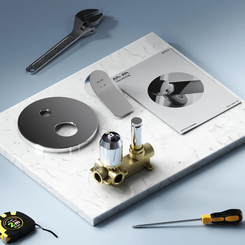 Unterputz-Wannenarmatur X-Joy für Wandmontage – FXA45000