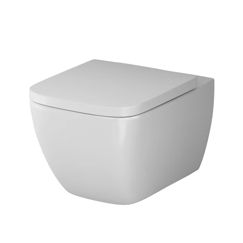 Wand-WC Gem FlashClean spülrandlos mit WC-Sitz – CGA1700SC