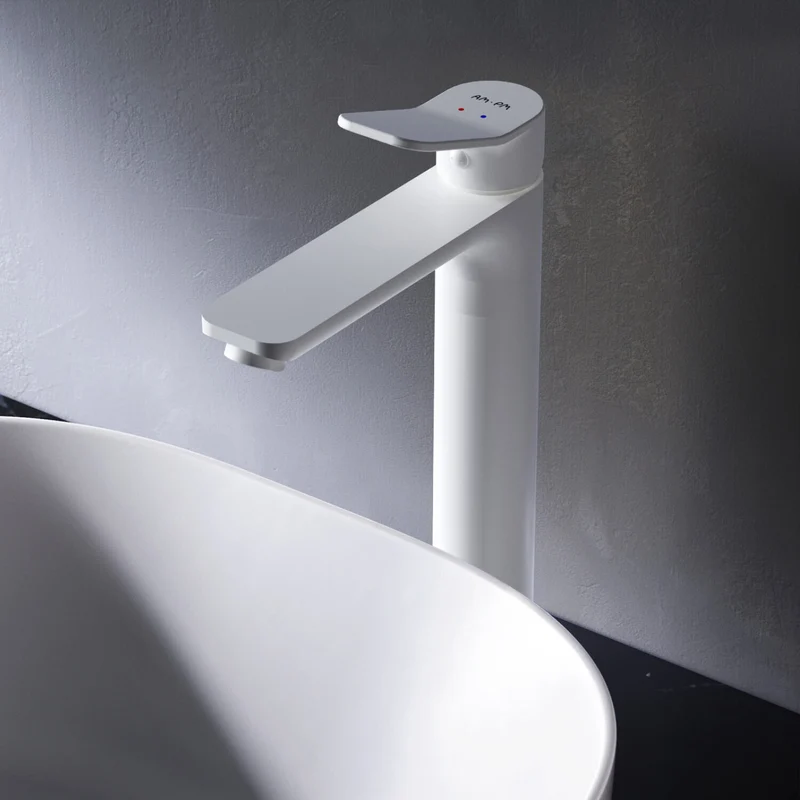 Hohe Waschtischarmatur X-Joy, Weiß – FXA92033