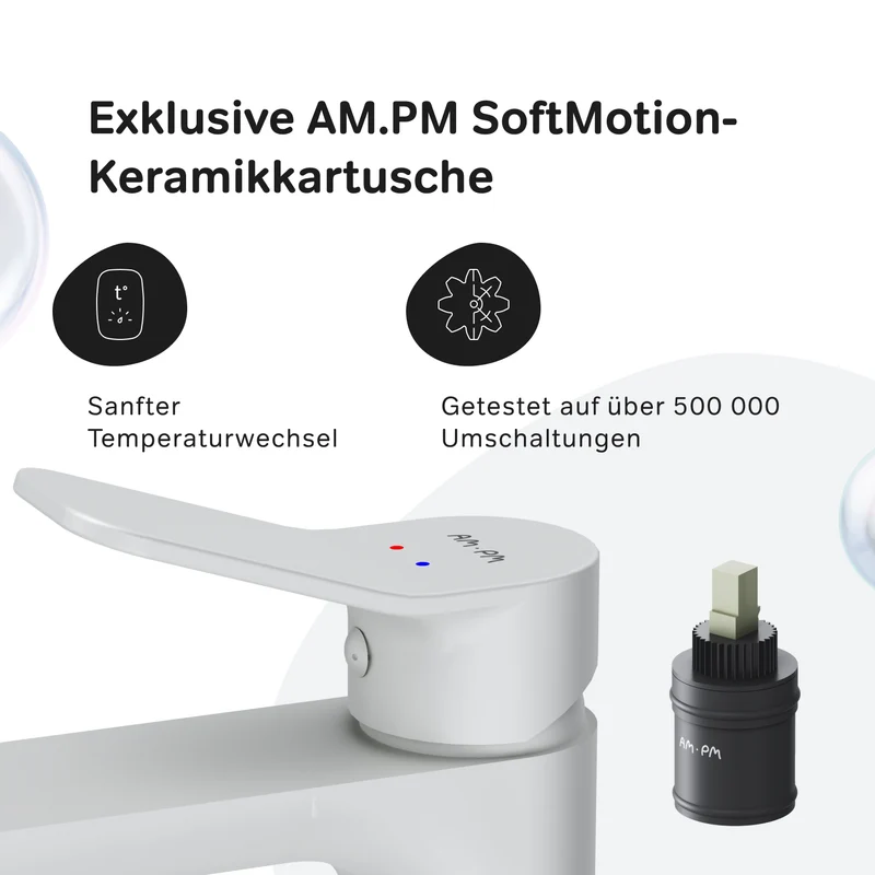 Hohe Waschtischarmatur X-Joy, Weiß – FXA92033