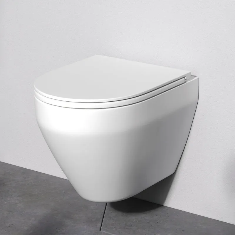 Wand-WC Spirit V2.0 FlashClean spülrandlos mit WC-Sitz – CSB1700SC