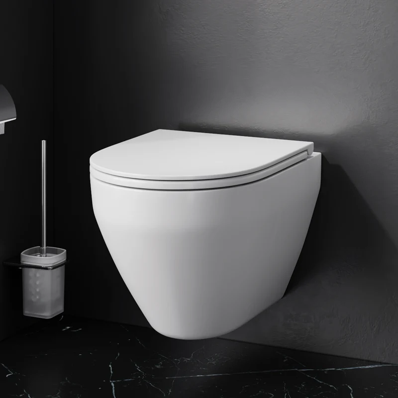 Wand-WC Spirit V2.0 FlashClean spülrandlos mit WC-Sitz – CSB1700SC