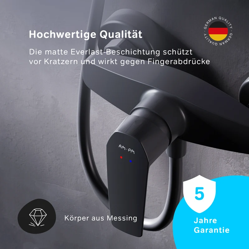 Duscharmatur Gem, Schwarz – FGA20022