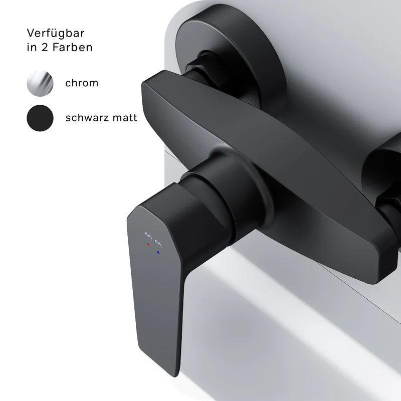 Duscharmatur Gem, Schwarz – FGA20022