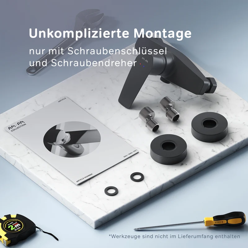 Duscharmatur Gem, Schwarz – FGA20022